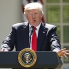 Trump on Paris accord: 'We're getting out'